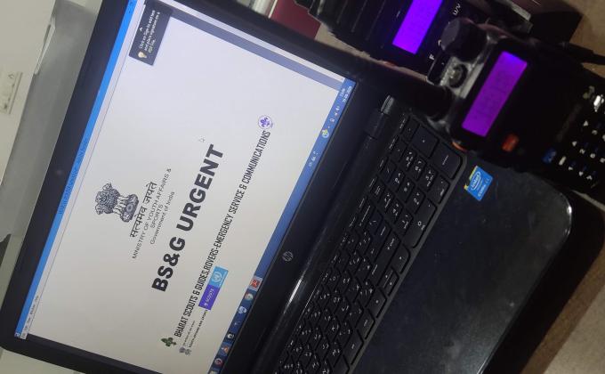 Emergency radio communication and rescue