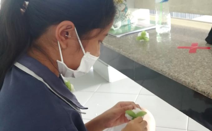 ประดิษฐ์​ดอกมะลิ