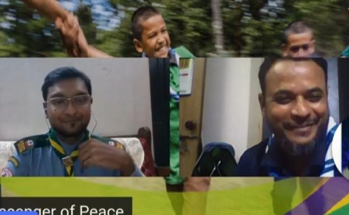 Live show messenger of peace