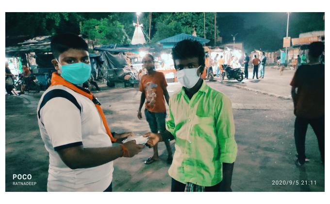  Distribute Food Packet to 100 Needy people ❤️