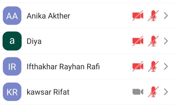 সাপ্তাহিক ক্রুমিটিং ২০২০