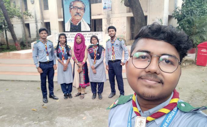 কেম্পাস ও ডেন  পরিস্কার পরিচ্ছন্নতা অভিযান 