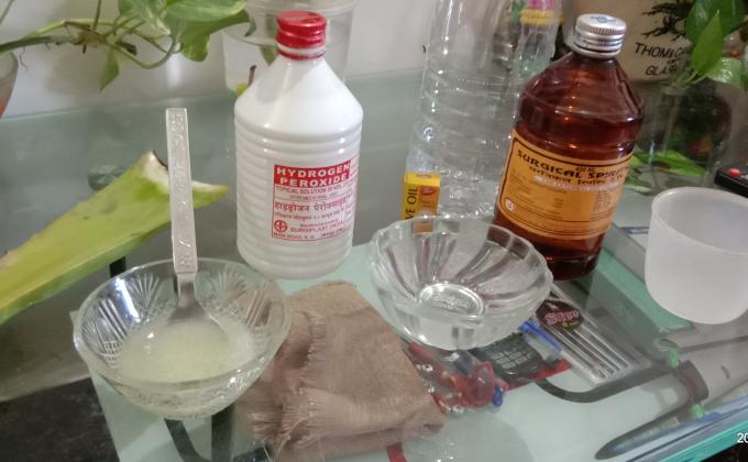 ##Atmanirbhar bharat ##making of sanitizer at home##use sanitizer ##washhands##fightcovid ##staysafe##BSGindia ##