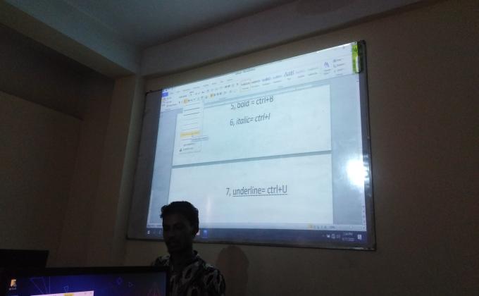 computer course and computer knowledge