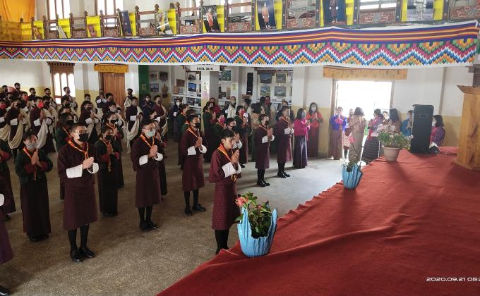 Paying homage to Frontline Workers to combat Covid.