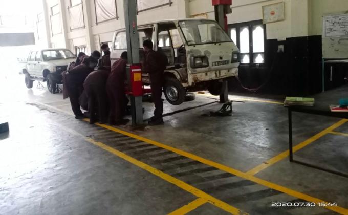 Repairing of vans alternator