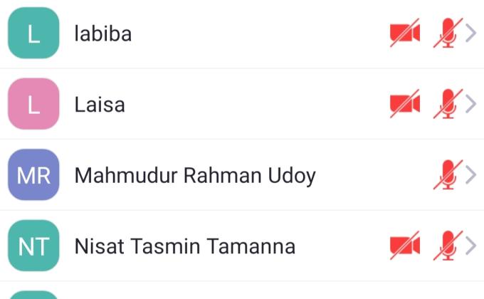 সাপ্তাহিক ক্রুমিটিং ( অনলাইন) 