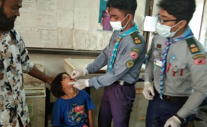 জাতীয় ভিটামিন-'এ' প্লাস ক্যাম্পেইন ২০২০।