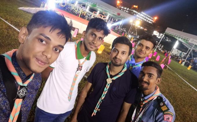 চতুর্থ আঞ্চলিক কাব ক্যাম্পুরী ( সমাপনী পর্ব )