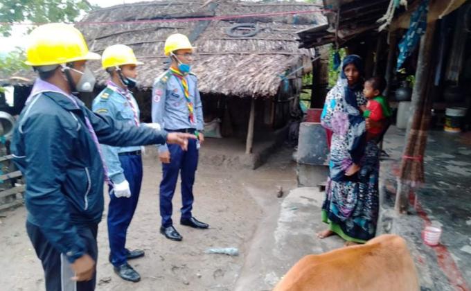 ঘূর্ণিঝড় আমফানের কার্যক্রম