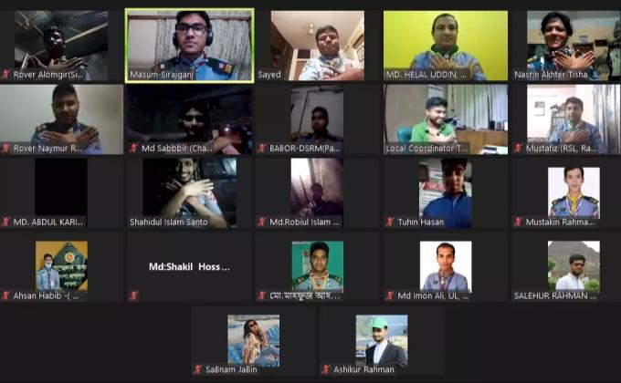 মেসেঞ্জার অব পিস লোকাল কোর্ডিনেটর কোর্স- ২০২০