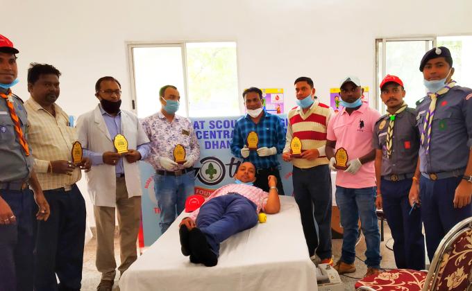 BLOOD DONORS bring a ray of hope by ECR/DHN