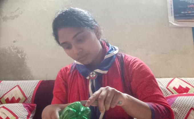 "প্লাষ্টিক টাইড টার্নার চ্যালেঞ্জ ব্যাজ''''