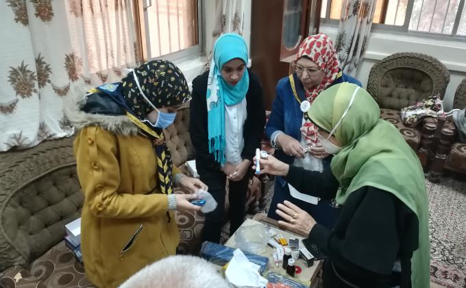 مشروع أكنه لرعاية كبار السن بمؤسسة  الاجتماعية لرعاية كبار السن باسيوط - مصر 