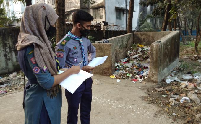 প্লাস্টিক টাইড টার্নার চ্যালেঞ্জ ব্যাজ