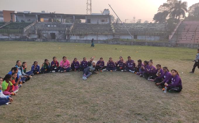 Helping a Women cricket Academy 