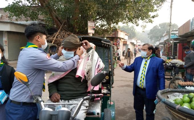 মাস্ক বিতরণী অনুষ্ঠান-২০২১