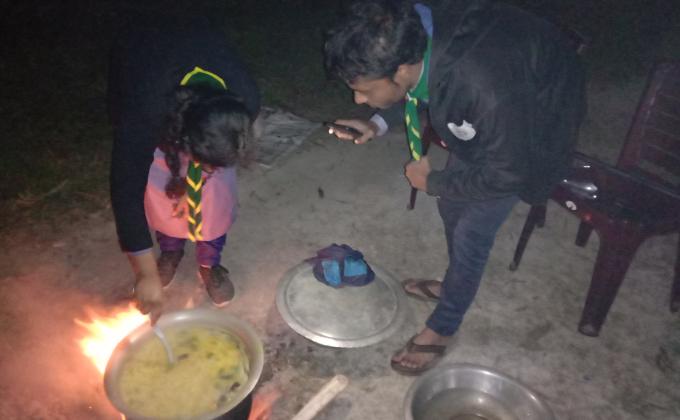 রান্না ও অতিথি আপ্যায়ন 