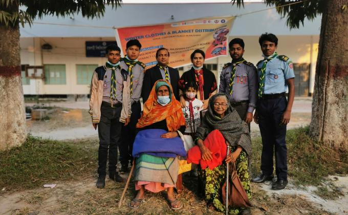 শীতবস্ত্র বিতরণ 