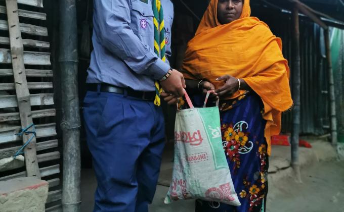 খাদ্য বিতরণী অনুষ্ঠান-২০২১