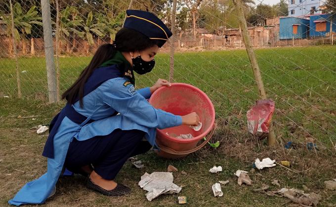 প্লাস্টিক টাইড টার্নারস চ্যালেঞ্জ ব্যাজ
পর্যায়ঃ চ্যাম্পিয়ন 
ধাপঃ সমাজ উন্নয়ন