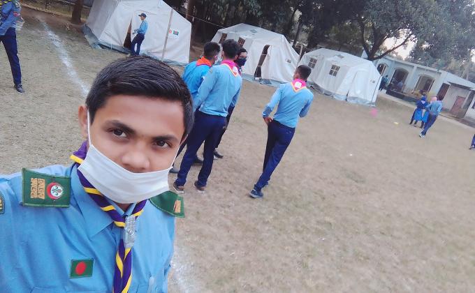  25 তম জেলা রোভার মেট কোর্স  বগুড়া 