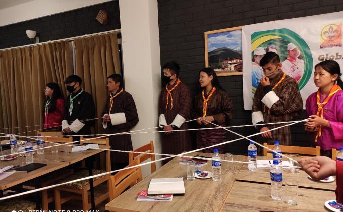 Teaching Scouts about Messenger's of Peace Network