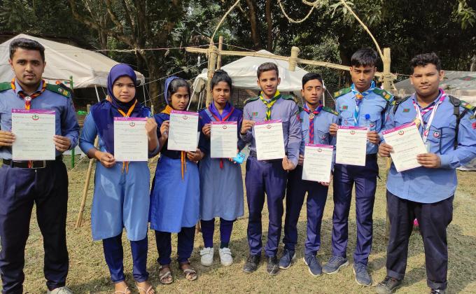 ২৫ তম বগুড়া জেলা রোভার মেট কোর্স