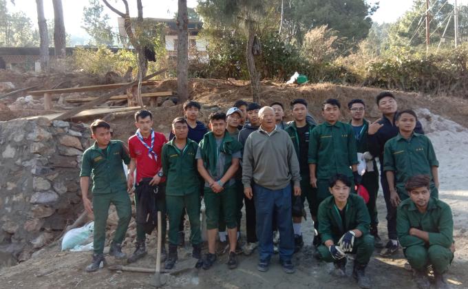 Contribution service for spiritual well being