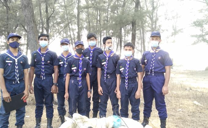 “প্লাস্টিক টাইড টার্নারস চ্যালেঞ্জ ব্যাজ”