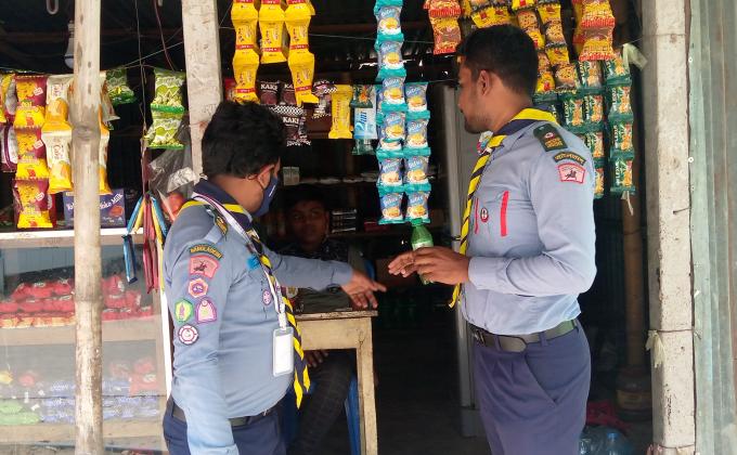 "প্লাস্টিক টাইড টার্নার চ্যালেঞ্জ ব্যাজ.."