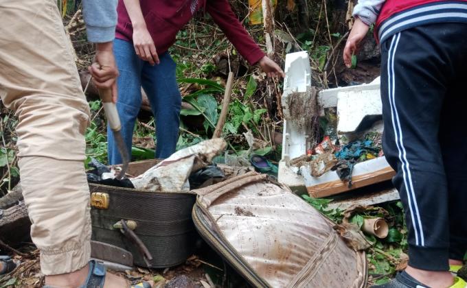 Volunteered for watershed management at Thragom, Kanglung