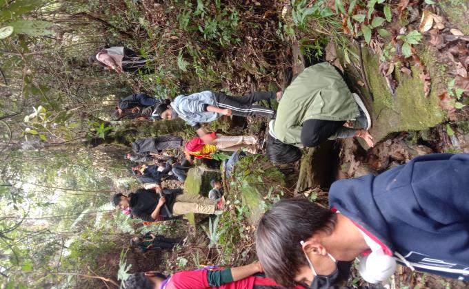 swa project water shed management@sherubtse rover 