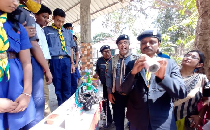Setting up a recycling unit in our group