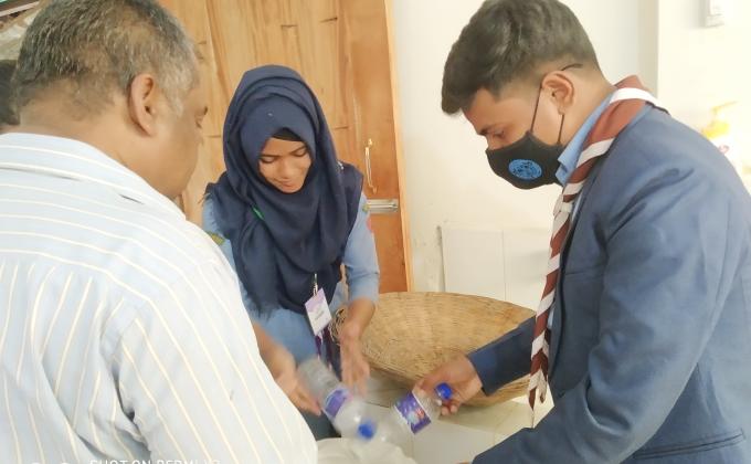 প্লাস্টিক টাইড টার্নারস চ্যালেঞ্জ  ব্যাজ 