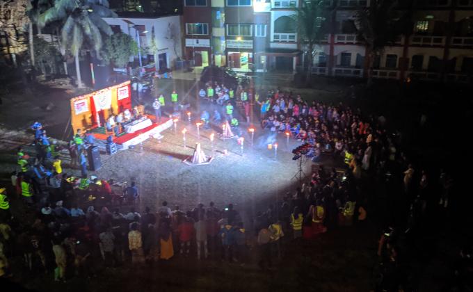 রোভার মেট কোর্স ক্যাম্প ফায়ার 