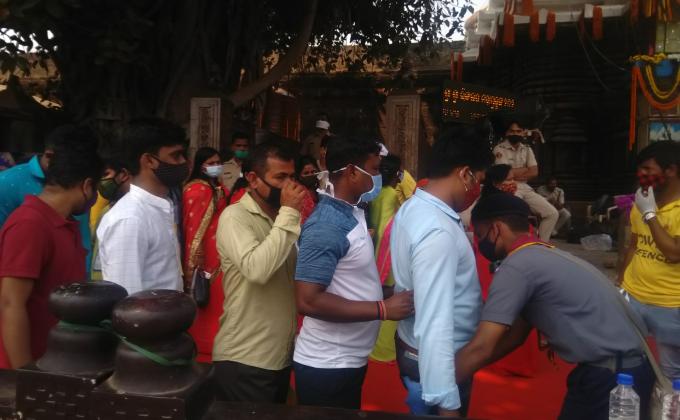 maha Shivaratri service camp