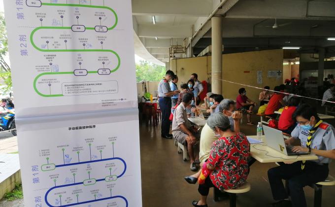 Vaccine Registration Information Station