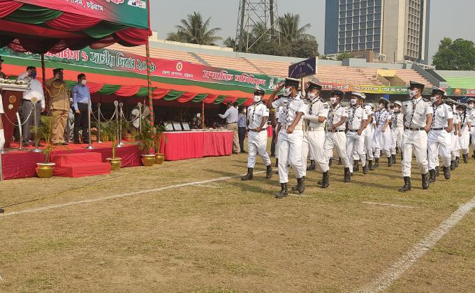 স্বাধীনতার সুবর্ণ জয়ন্তী ও মহান স্বাধীনতা দিবস কুচকাওয়াজ