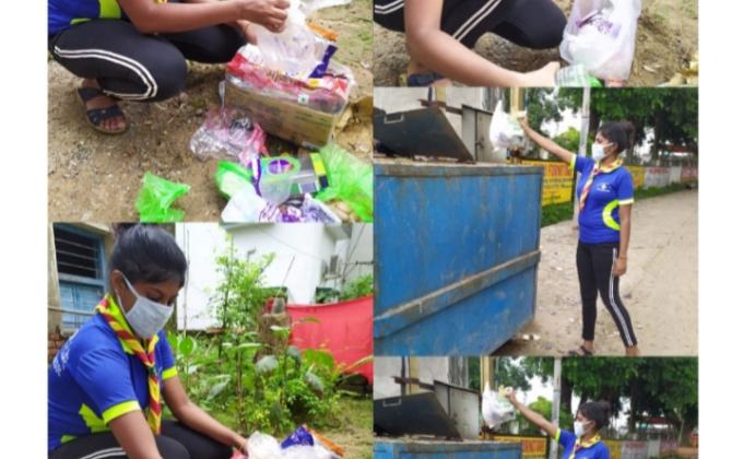 Clean my home and remove the plastic 