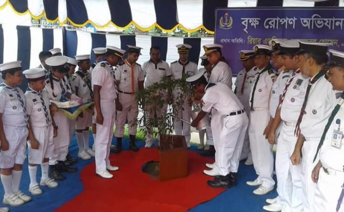 বৃক্ষ রোপণ অভিযান -২০১৮।