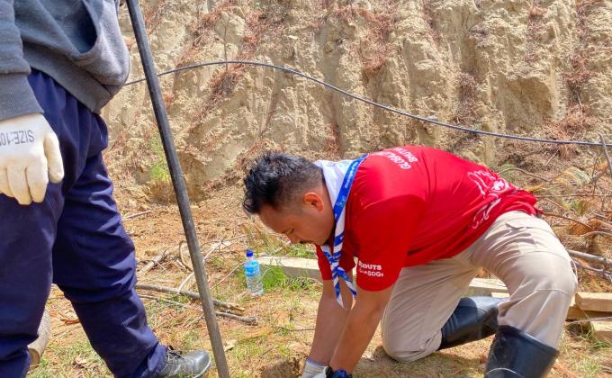 Community Service through plantation program 