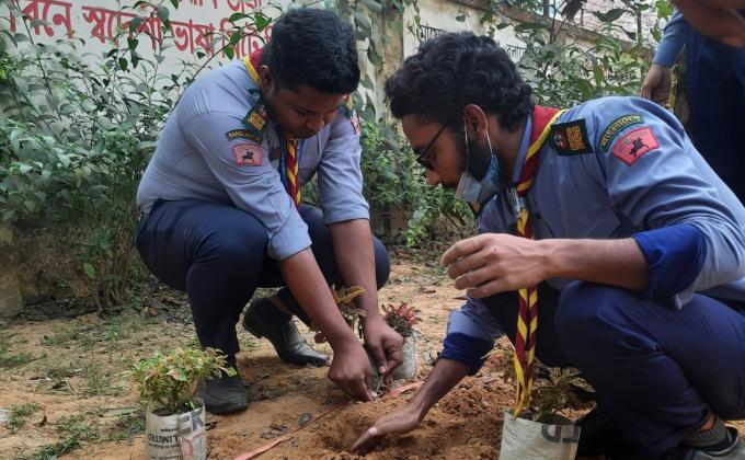 বৃক্ষরোপন কর্মসূচি 