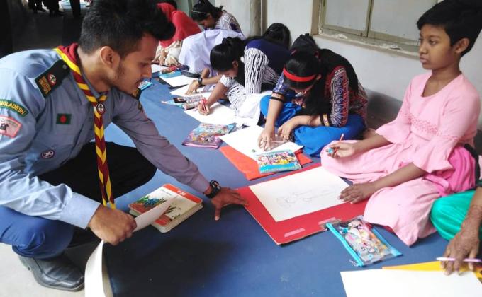 ১৭ ই মার্চ ২০১৯ উপলক্ষে "কবিতা ও চিত্রাঙ্কন রচনা" প্রতিযোগিতার আয়োজন করে ঢাকা পলিটেকনিক ইনস্টিটিউট রোভার স্কাউটস গ্রুপ