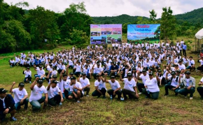 อีซูซุรวมพลปลูกป่า สร้างสำนึกรักษ์โลก
