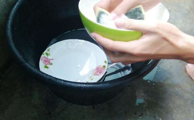 ล้างจาน