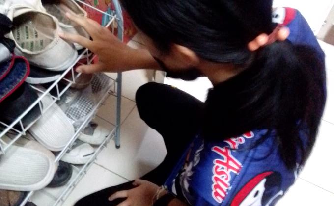 จัดเก็บรองเท้า