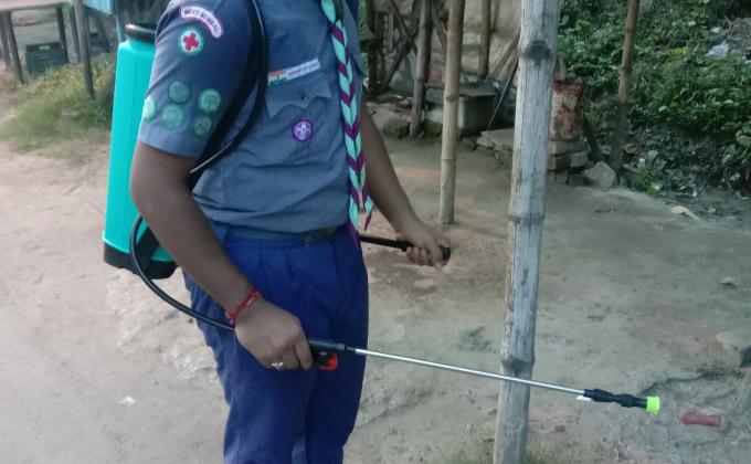 sanitation of local area