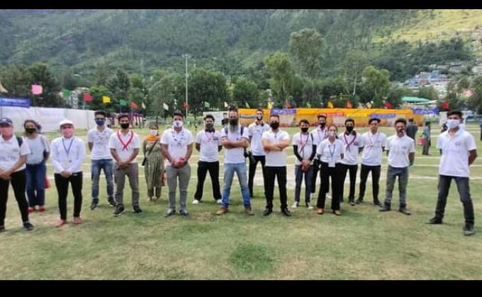  15 अगस्त 2020 को  स्नोलैंड स्काउट एंड गाइड ओपन ग्रुप कुल्लू  ने  दी  अपनी सेवाएं 