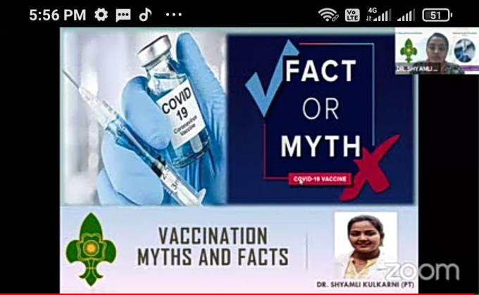 Webinar on Covid 19 vaccination:myth and facts